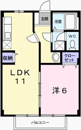 ウスキハイツの物件間取画像